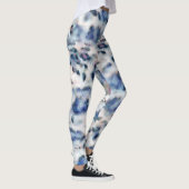Sneeuwleopard Animal Print Skin Patroon Leggings (Rechts)