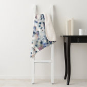 Sneeuwleopard Animal Print Skin Patroon Sherpa Deken (In situ)