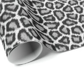 Sneeuwleopard-bont voor patroonvervulpapier cadeaupapier (Rol Hoek)