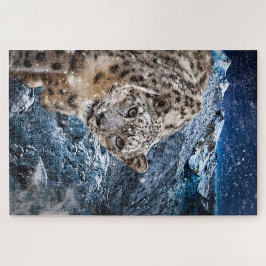 SNEEUWLEOPARD CLOUD WALKER LEGPUZZEL (Horizontaal)