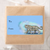 Sneeuwleopard ~Gift Labels Stickers (Insitu)