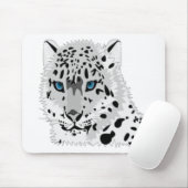 SNEEUWLEOPARD MUISMAT (Met muis)