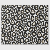 Sneeuwleopard print speciale cadeauverpakking cadeaupapier (Vlak)