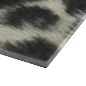 Sneeuwleopard Snijplank (Hoek)