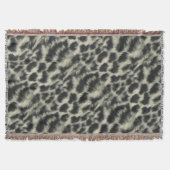 Sneeuwleopard Throw Blanket Deken (Voorkant)