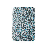 Sneeuwleopard voor printplaat badmat (Voorkant Verticaal)