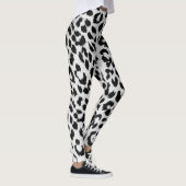Sneeuwleopardprinter Leggings (Rechts)