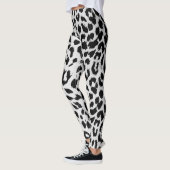 Sneeuwleopardprinter Leggings (Links)