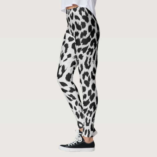 Sneeuwleopardprinter Leggings (Links)