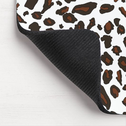 Sneeuwleopardprinter Muismat (Hoek)
