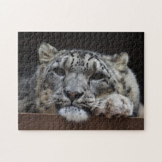 Sneeuwleopardpuzzel Legpuzzel (Horizontaal)