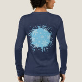 Sneeuwlied Tri-Blend Shirt (Achterkant)