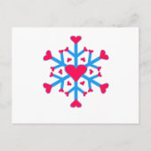 Sneeuwliefde - Briefkaart - horizontaal (Voorkant)