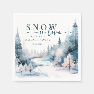 Sneeuwliefde Winterbos Servet