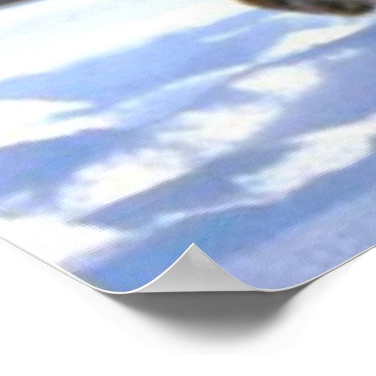 Sneeuwliefhebbend Poster (Hoek)