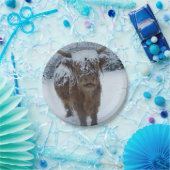 Sneeuwliefhebber Papieren Bordje (Feest)