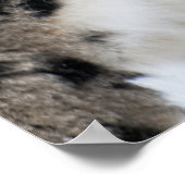 Sneeuwloopprofiel Poster (Hoek)