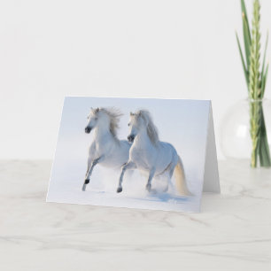 Sneeuwlopers Feestdagen Kaart