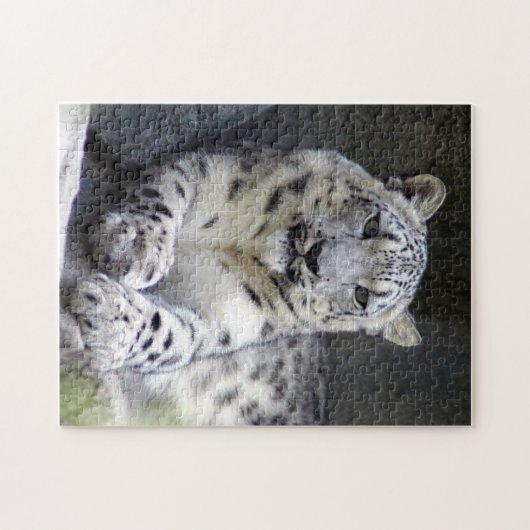 sneeuwluipaard 27 legpuzzel (Horizontaal)