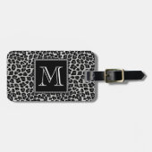 Sneeuwluipaard Bagagelabel (Voorkant horizontaal)