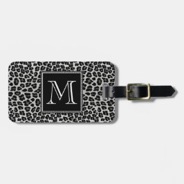 Sneeuwluipaard Bagagelabel