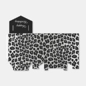 Sneeuwluipaard Bedankdoosjes (Uitgevouwen)