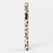 Sneeuwluipaard, beige, tan en crème Case-Mate iPhone case (Achterkant/rechts)