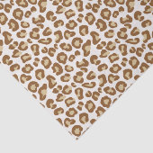 Sneeuwluipaard, beige, tan en crème tissuepapier (Detail)