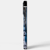 Sneeuwluipaard bij het Winterkasteel Case-Mate iPhone Case (Achterkant / Links)