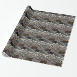 Sneeuwluipaard Cadeaupapier