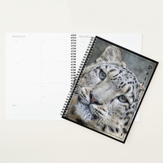 Sneeuwluipaard - Dagelijkse planner- HAMbWG Planner (Display)