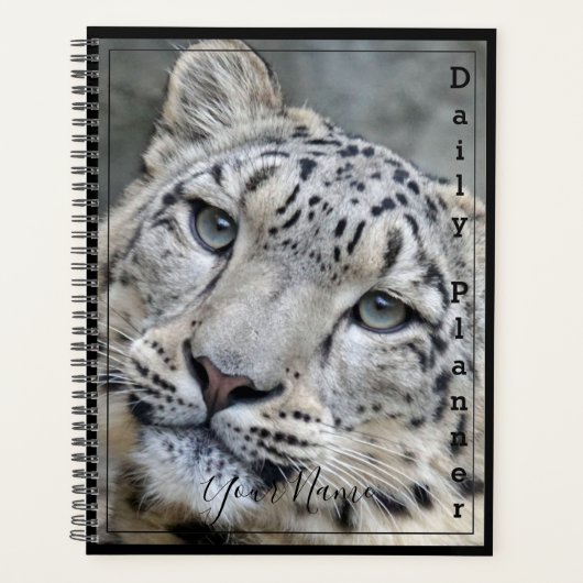 Sneeuwluipaard - Dagelijkse planner- HAMbWG Planner (Voorkant)