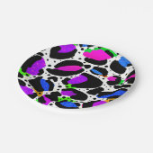 Sneeuwluipaard Druk heldere papieren Borden af Papieren Bordje (Gekanteld)