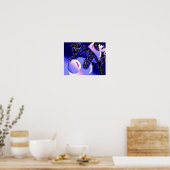sneeuwluipaard en manen poster (Keuken)