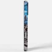 Sneeuwluipaard kijken door winterkasteel Case-Mate iPhone case (Achterkant / Rechts)