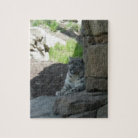 Sneeuwluipaard Legpuzzel (Verticaal)