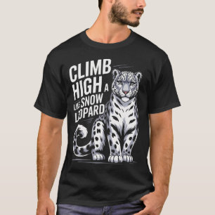 Sneeuwluipaard Liefhebber Wilde Dieren Wild T-shirt