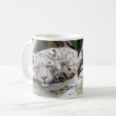 Sneeuwluipaard - mooi! koffiemok (Voorkant links)