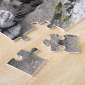 Sneeuwluipaard - mooi! legpuzzel (Zijkant)