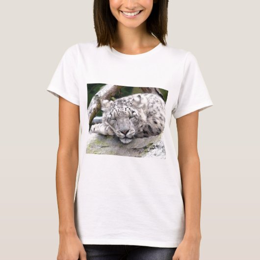 Sneeuwluipaard - mooi! t-shirt (Voorkant)