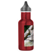 Sneeuwluipaard - mooi! waterfles  (Links)