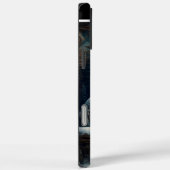 Sneeuwluipaard onder de maan Case-Mate iPhone case (Achterkant / Rechts)