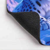 Sneeuwluipaard op Mountain Rock Muismat (Hoek)