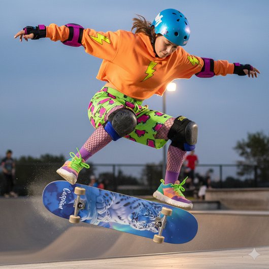 Sneeuwluipaard op Mountain Rock Persoonlijk Skateboard