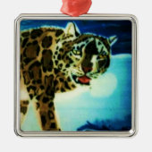 Sneeuwluipaard ornament (Voorkant)