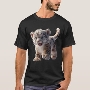 Sneeuwluipaard Panter Grote Katachtigen Panters Sc T-shirt