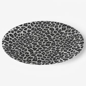 Sneeuwluipaard Papieren Bordje (Gekanteld)