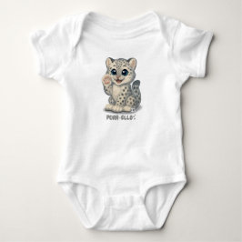 Sneeuwluipaard - Purr-ello Romper