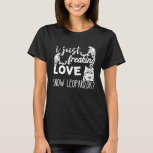 Sneeuwluipaard Sneeuwluipaard Witte Sneeuw Tijger  T-shirt