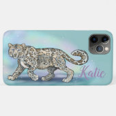 Sneeuwluipaard~speciaal aangepast Case-Mate iPhone case (Achterkant (horizontaal))